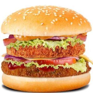 Royal double tikki burger