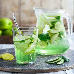 Green apple mocktail