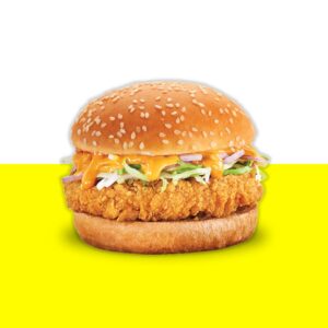 Crispy crunch burger