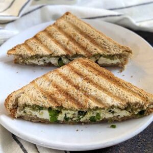Paneer cheese sandwich