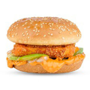 Paneer Cheese Tandoori burger