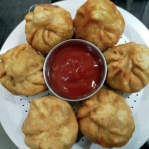 Fry veg momos