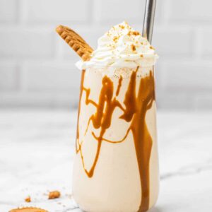 Biscoff milk shake