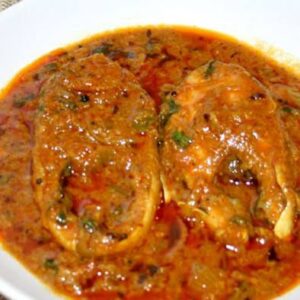 Fish curry bins Kate wali