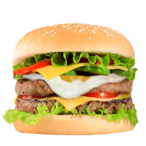 Cheese supreme burger