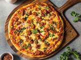 Tikka masala pizza