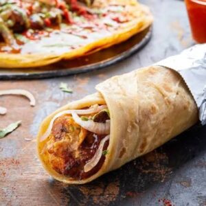 Aloo tikki werps / rolls