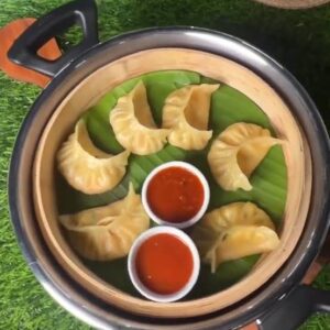 Veggie stream paneer momos (6 pcs)