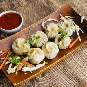 Fluffy momos (bao) (6 pcs)