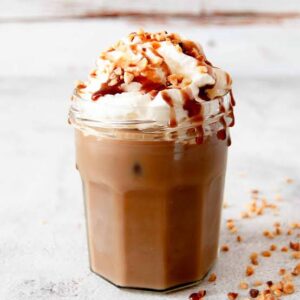 Cold coffee (hazelnut)