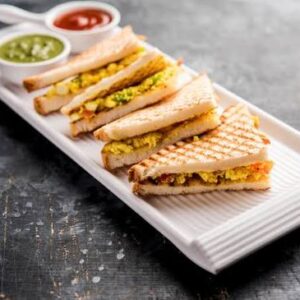 Paneer tikka sandwich