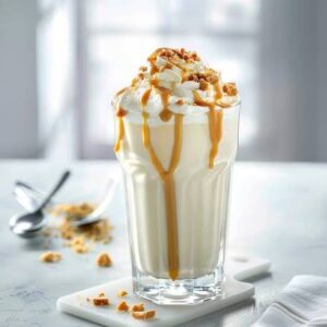 Butterscotch milk shake