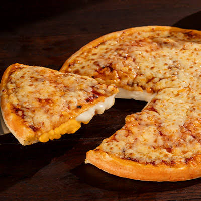 Double cheese pizza