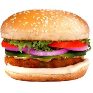 Cheesy delight burger