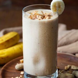 Peanut butter banana shake