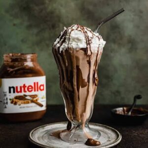 Nutella hazelnut shake