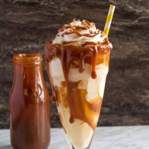 Salted caramel shake