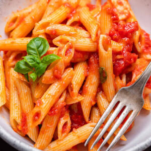 Marinara pasta (red sauce)