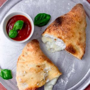 Cheese calzone