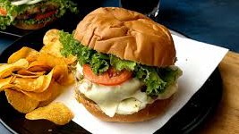 veg cream burger)~3
