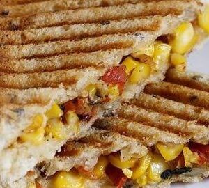 spicy corn sandwich