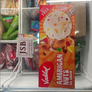 American nuts ice cream + 2 tissue