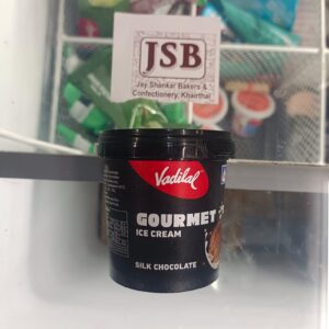 Gourmet silk chocolate ice cream + 2 tissue