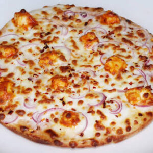 Onion paneer pizza