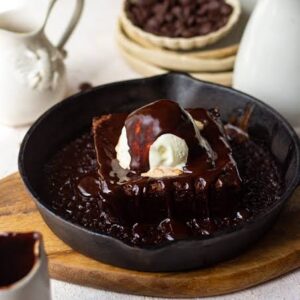 Sizzling brownie