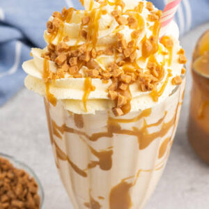 Butter scotch chip shake