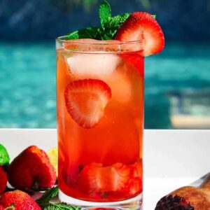 Strawberry mocktail